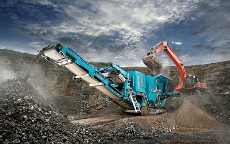 Powerscreen XA400S avec le moteur Scania - Royaume-Uni 2011