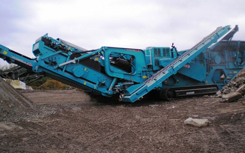 Powerscreen XH500 & XH500SR écran d'impact travail mobile - Belgique