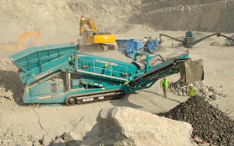 Powerscreen Warrior 1800