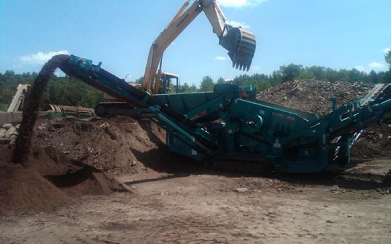 Powerscreen Warrior 800 - USA 2011